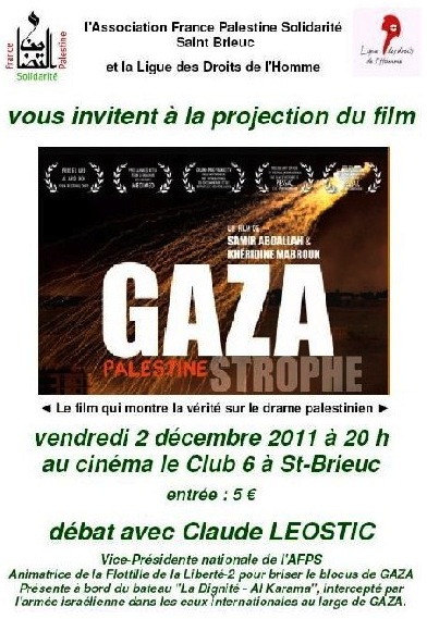 Affiche de GAZA-Strophe
