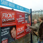 Affichage front de gauche sur Saint Brieuc